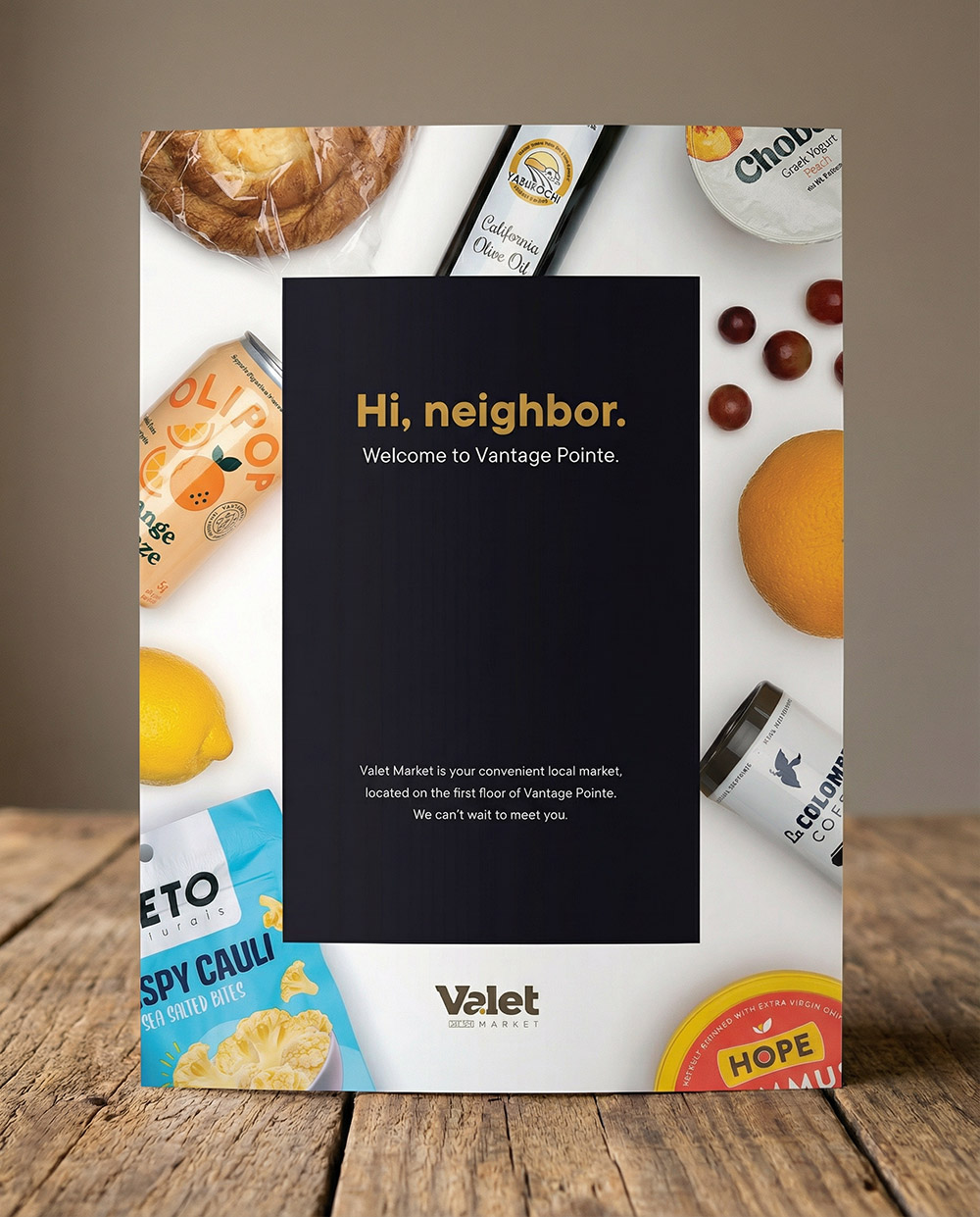 Valet Market – Flyer